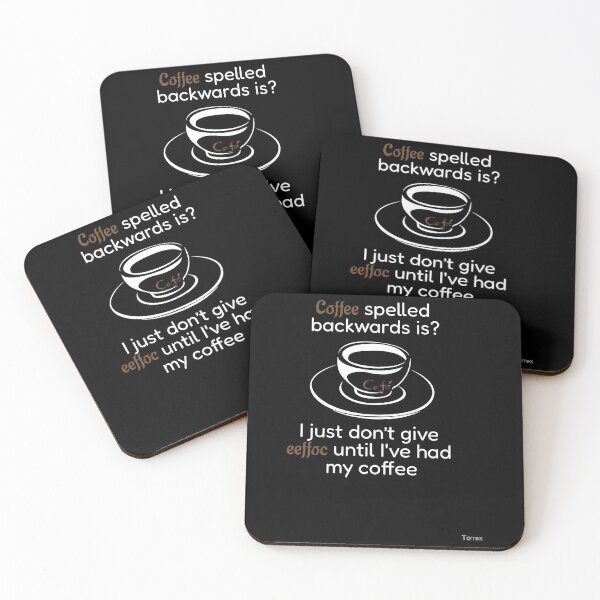 Item preview, Coffee spelled backwards is eeffoc designed and sold by Soffez.