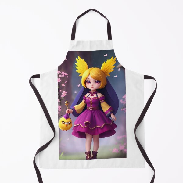 Item preview, Cute girl with bird designed and sold by Tw1nsAIArt.