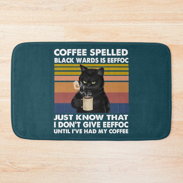 Item preview, Coffee Spelled Backwards is Eeffoc Cat Just Know that i dont give eeffoc Relaxed Fit designed and sold by Soffez.