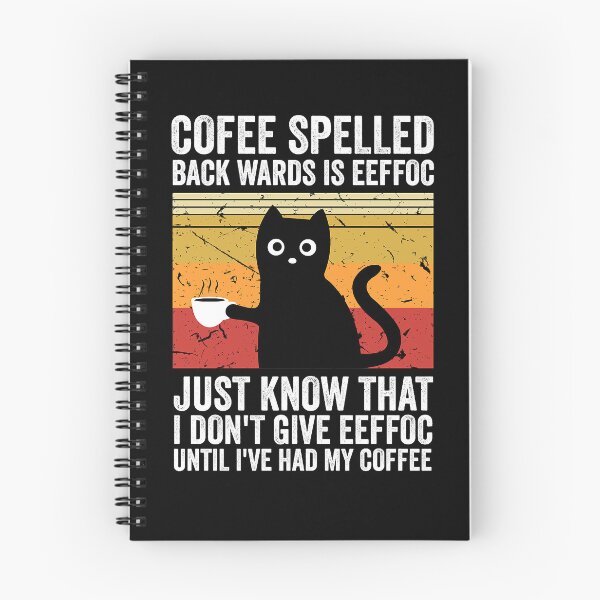 Item preview, Coffee Spelled Backwards Is Eeffoc Cats Drink Coffee Funny designed and sold by Soffez.