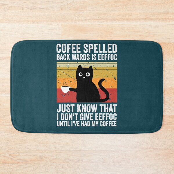 Item preview, Coffee Spelled Backwards Is Eeffoc Cats Drink Coffee Funny designed and sold by Soffez.