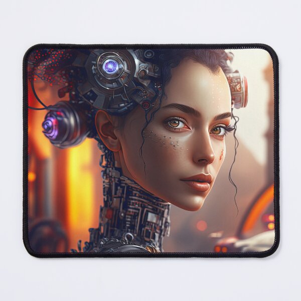 Item preview, Cyborg woman designed and sold by artyficial-.