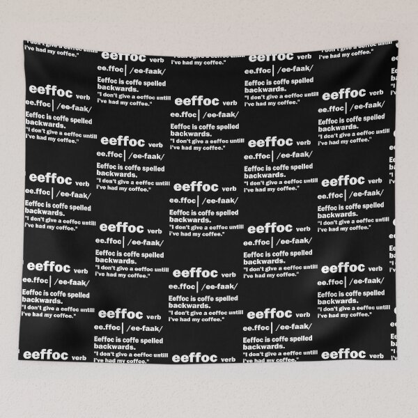Item preview, Coffee Spelled Backwards is Eeffoc designed and sold by Soffez.