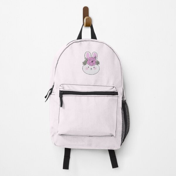 Artikelvorschau, Niedlicher Osterhase mit rosa Blume entworfen und verkauft von Yarafantasyart.