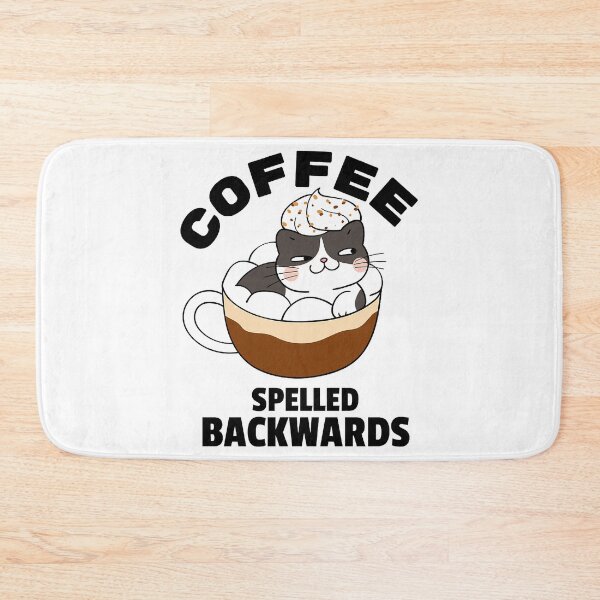 Item preview, coffee spelled coffee spelled backwards  designed and sold by Soffez.