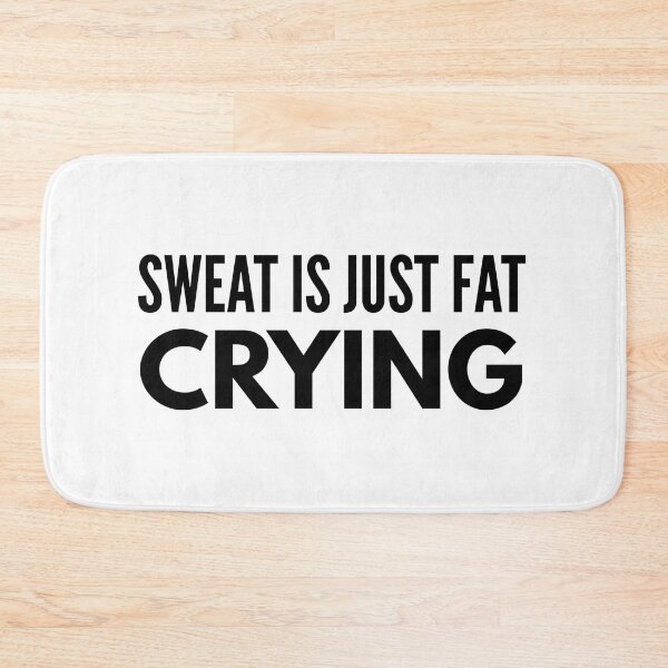 Item preview, Sweat Is Just Fat Crying - Workout designed and sold by texteestore.