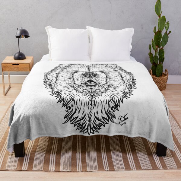 Item preview, CHOW CHOW - ink portrait designed and sold by lautir.
