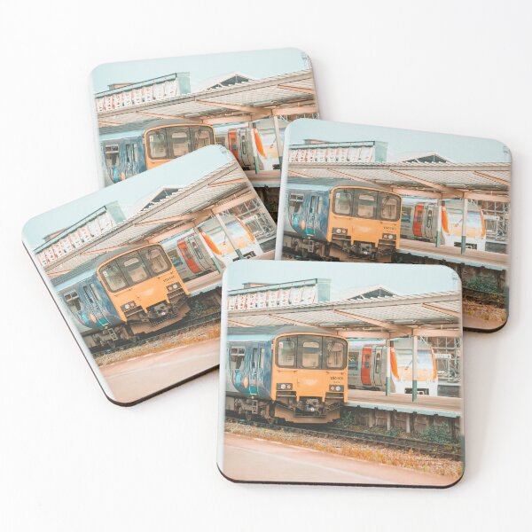 Item preview, Trains at Chester Railway Station Wall Art Photograph designed and sold by HNRYdesign.