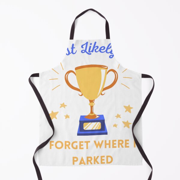 Item preview, "Most Likely To Forget Where I Parked" Design for the Absent-Minded designed and sold by SimpliText.