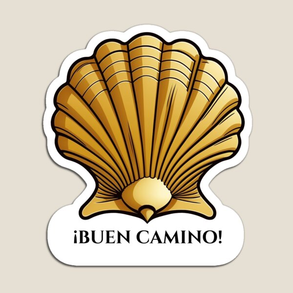 Artikel-Vorschau von El Camino de Santiago Muschel, designt und verkauft von Kameeno.