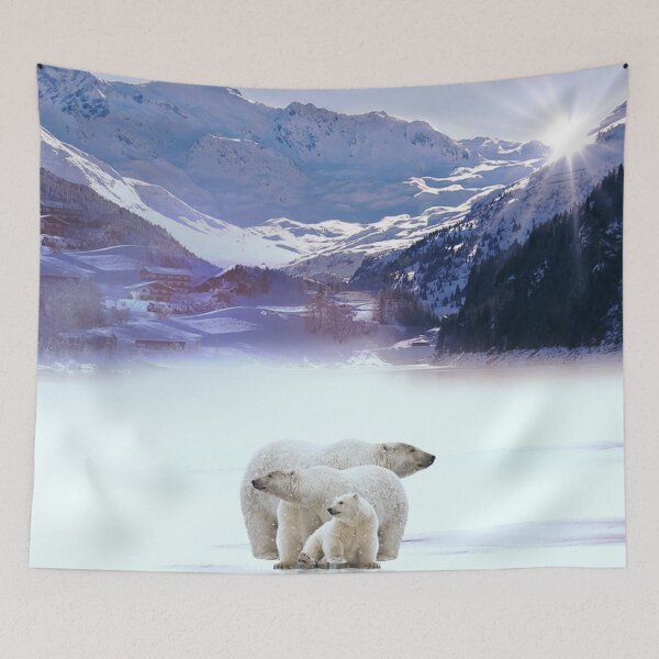 Item preview,  Polar Bear canvas, Polar Bear , animal, animals, Polar Bear wall art, Polar Bear artwork, wild, Polar Bear art,Polar Bear painting designed and sold by eyesight4vision.