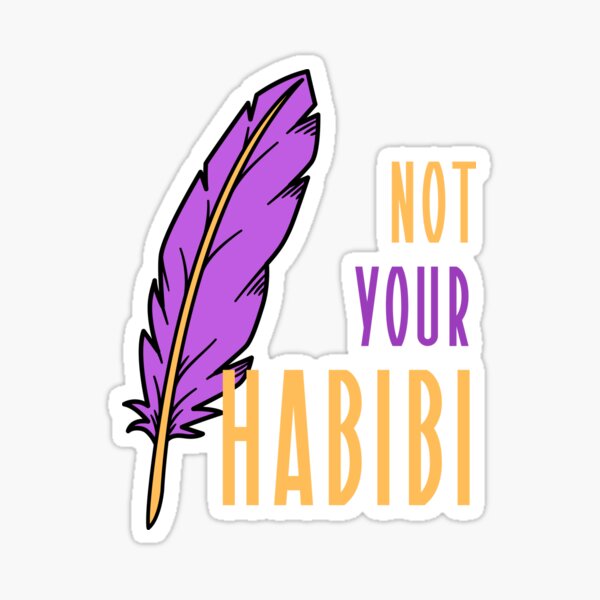 Artikel-Vorschau von nicht dein Habibi, ich bin nicht dein Habibi, Liebhaber, designt und verkauft von PrixSympa.