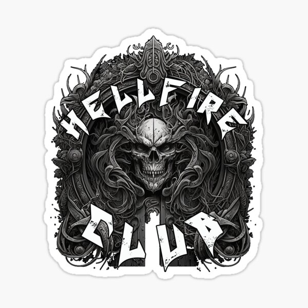 Item preview, Hellfire Club Stranger Things designed and sold by CasaMozoStudio.