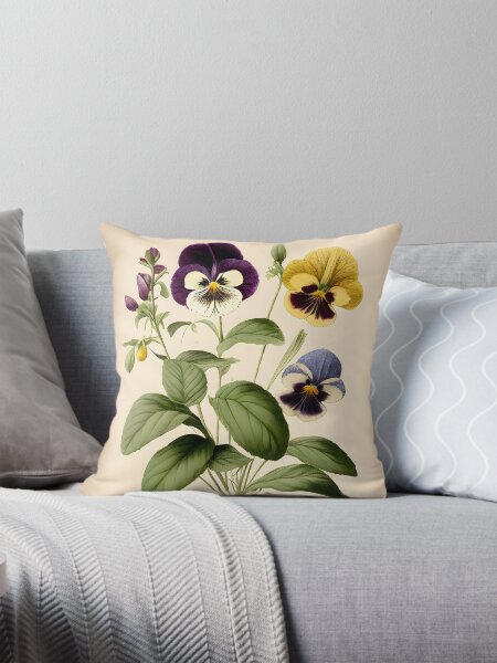 Item preview, Wild Pansy (Viola tricolor) designed and sold by digitalbrosse.