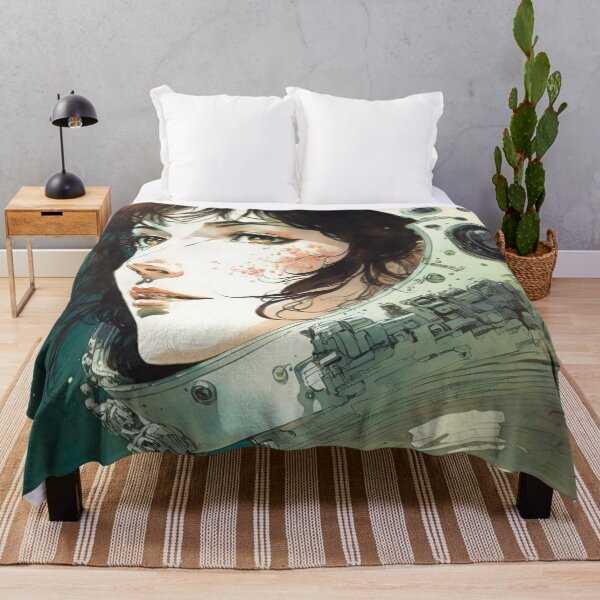 Item preview, Saturnian Eyes: Portrait of a Space Woman designed and sold by Venon28.