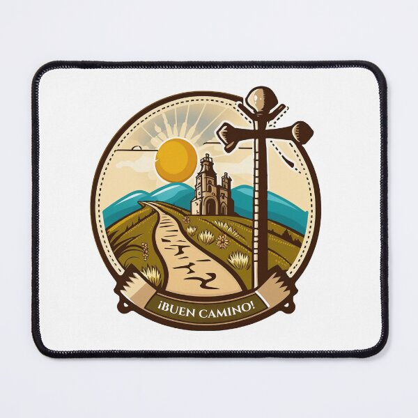 Item preview, El Camino de Santiago Pilgrim designed and sold by Kameeno.