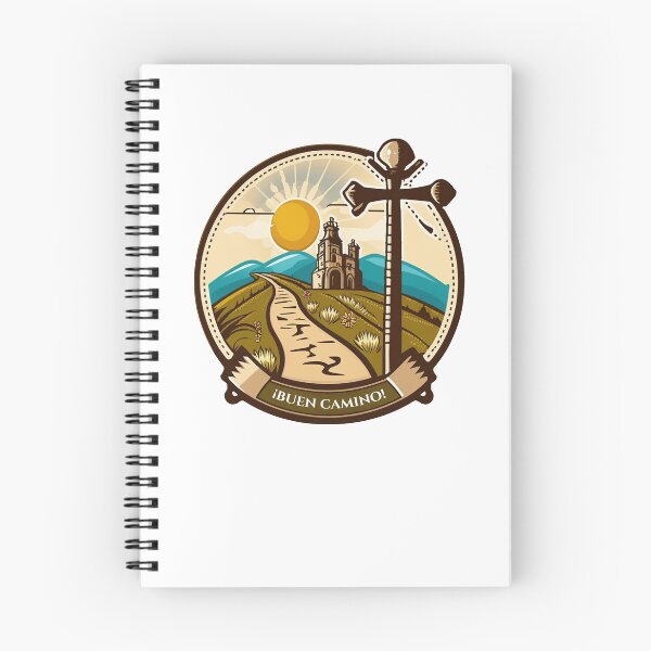 Item preview, El Camino de Santiago Pilgrim designed and sold by Kameeno.