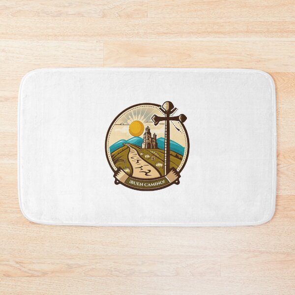 Item preview, El Camino de Santiago Pilgrim designed and sold by Kameeno.