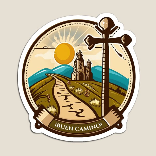 Artikel-Vorschau von El Camino de Santiago Pilger, designt und verkauft von Kameeno.