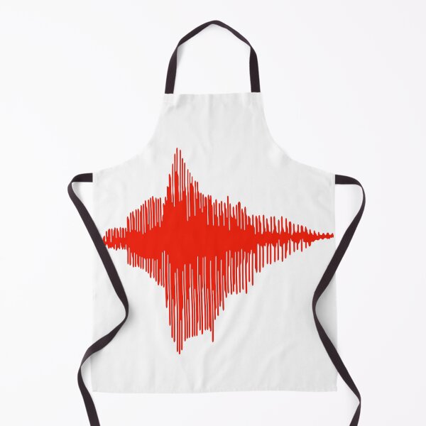 Item preview, LOVE AUDIOWAVE/RAINBOW red designed and sold by Dinahspace.
