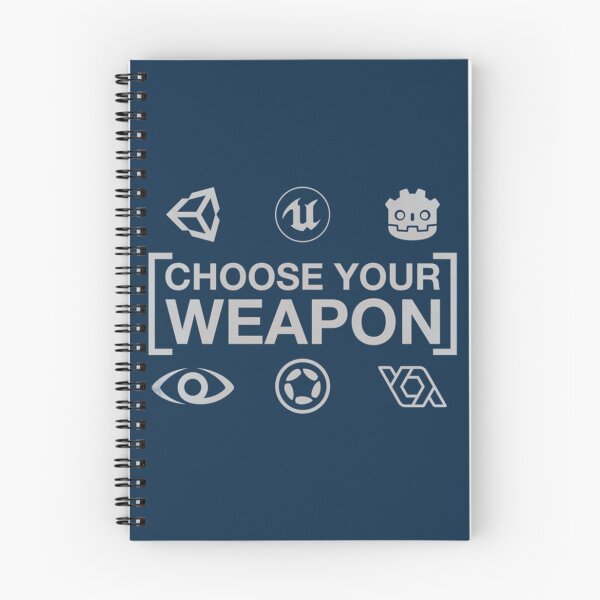 Item preview, Choose Your Weapon - Game Engines Dark   designed and sold by chuvitcon.