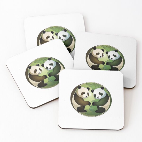 Item preview, Pandas in the Yin Yang designed and sold by Kameeno.