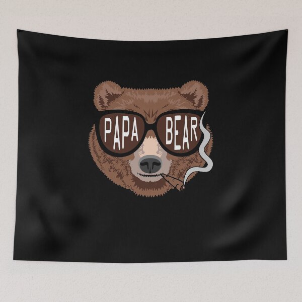 Item preview, Papa bear new t shirt design - Redbubble designed and sold by bluehatgraphics.