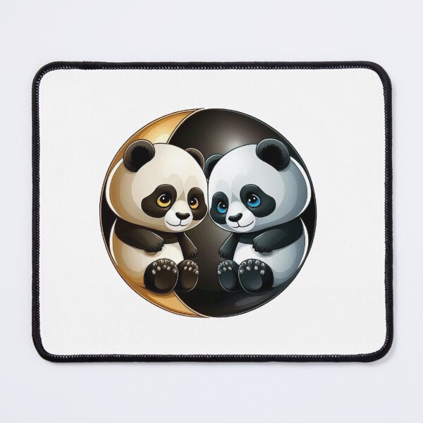 Item preview, Cute Pandas in the Yin Yang designed and sold by Kameeno.