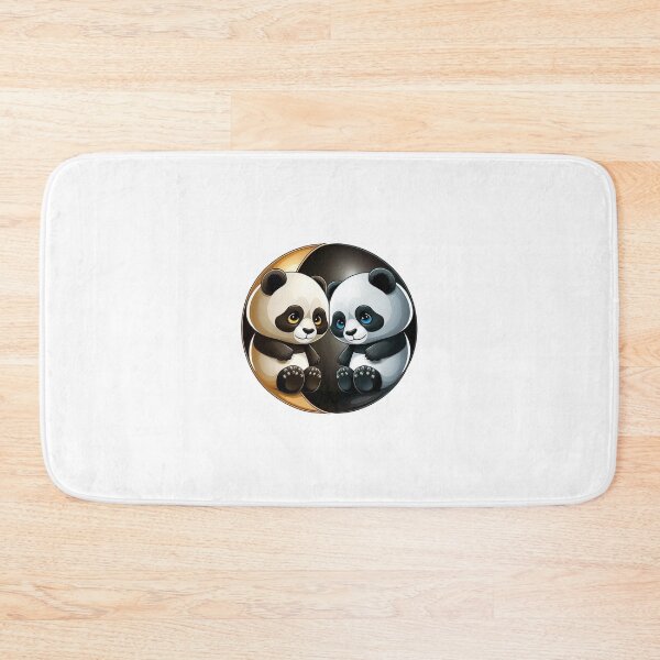Item preview, Cute Pandas in the Yin Yang designed and sold by Kameeno.