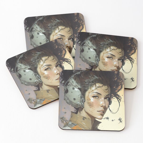 Item preview, Saturn Eyes: Portrait of a Space Woman designed and sold by Venon28.