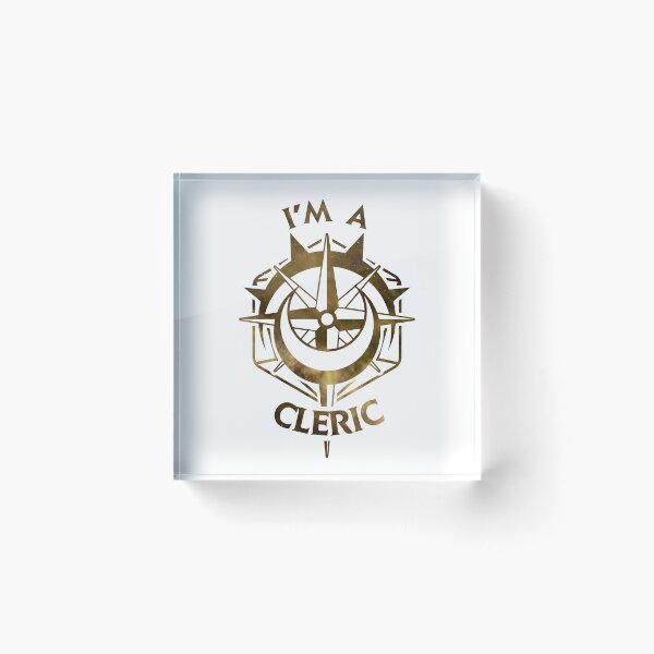 Item preview, I'm a Cleric (English) designed and sold by MontyDrake.