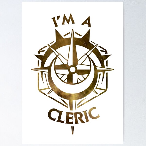Item preview, I'm a Cleric (English) designed and sold by MontyDrake.