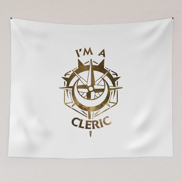 Item preview, I'm a Cleric (English) designed and sold by MontyDrake.
