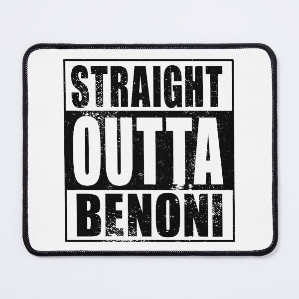 Item preview, Straight Outta Benoni (black) designed and sold by SolidEarthArt.