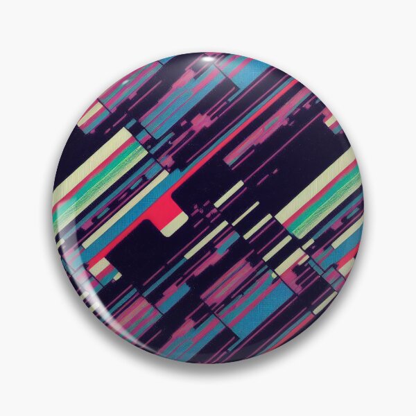 Artikelvorschau, Glitching Computer Screen - Monitor Glitch Pattern entworfen und verkauft von Fine Prints.