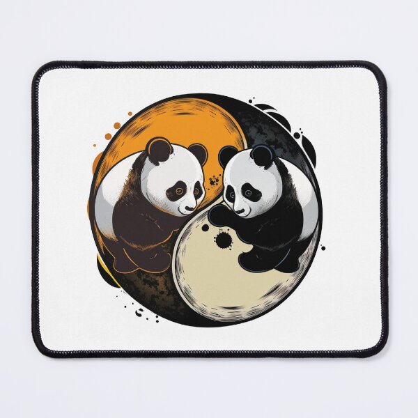 Item preview, Big Pandas in the Yin Yang designed and sold by Kameeno.
