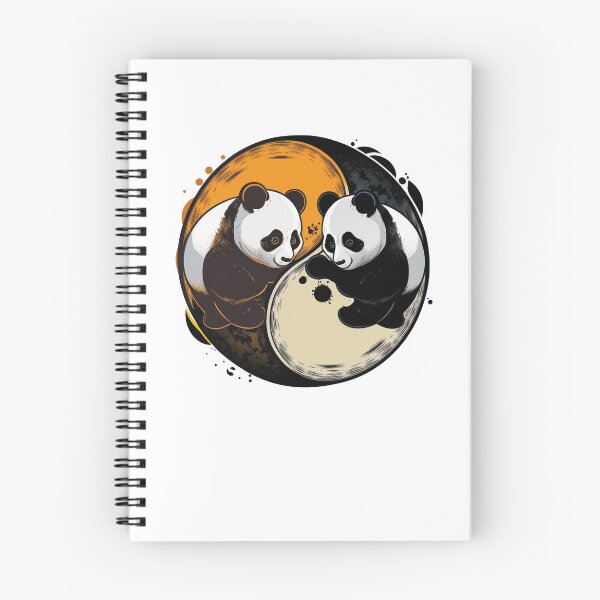 Item preview, Big Pandas in the Yin Yang designed and sold by Kameeno.