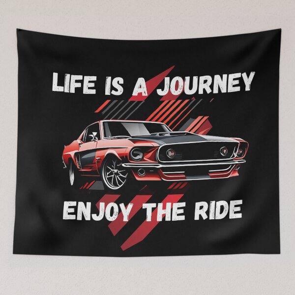 Item preview, Life Is A Journey, Enjoy The Ride!  designed and sold by ImaginAI.