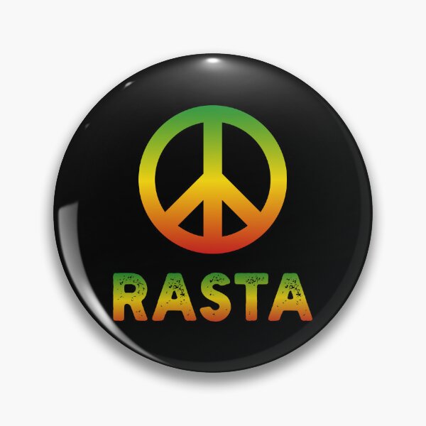 Item preview, Rasta Peace Sign  designed and sold by designandclouds.