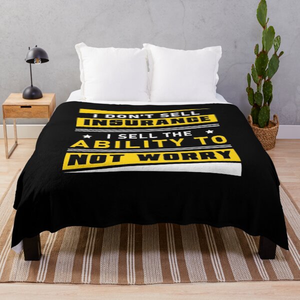 Item preview, Insurance Agent The Ability To Not Worry Life Insurance designed and sold by StrongShirts.