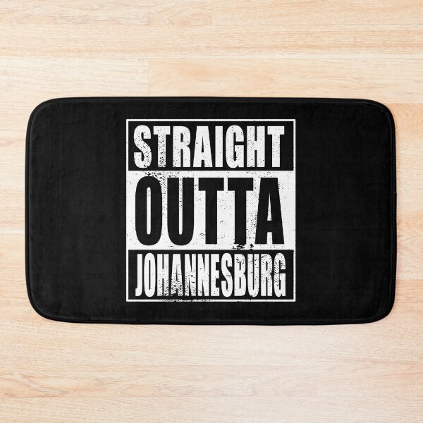 Item preview, Straight Outta Johannesburg (white) designed and sold by SolidEarthArt.