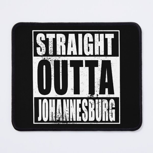 Item preview, Straight Outta Johannesburg (white) designed and sold by SolidEarthArt.