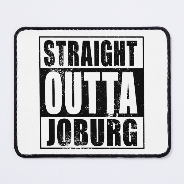 Item preview, Straight Outta Joburg (black) designed and sold by SolidEarthArt.