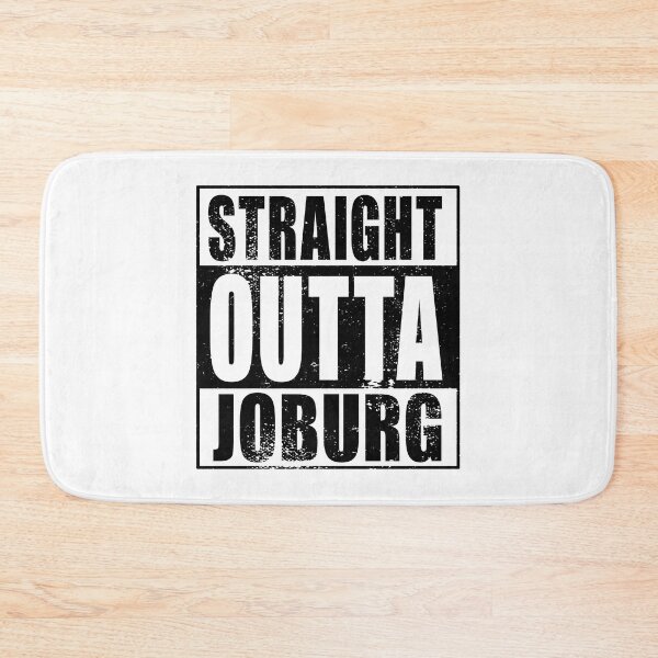 Item preview, Straight Outta Joburg (black) designed and sold by SolidEarthArt.