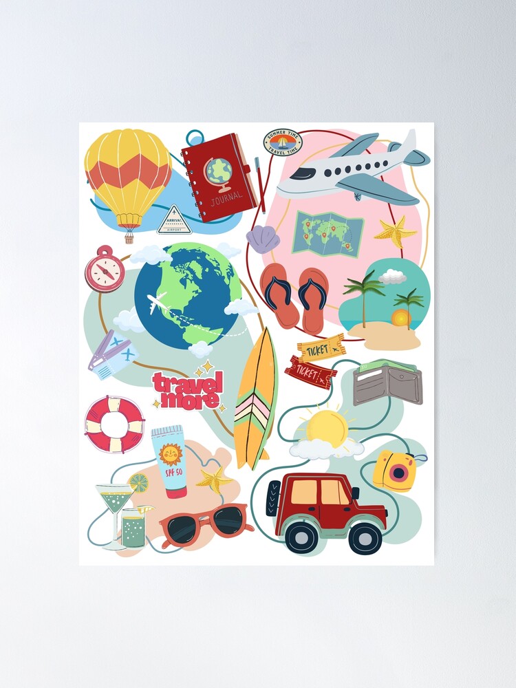 Cute Stickers for Christmas  Set of 12 - Aesthetic Journeys Designs