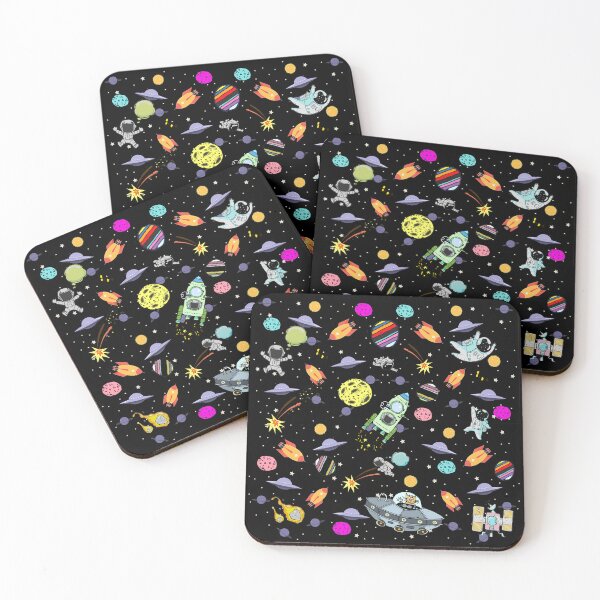 Item preview, Crowded Space Colorful And Fun Cartoon Design designed and sold by TrulyEpoque.