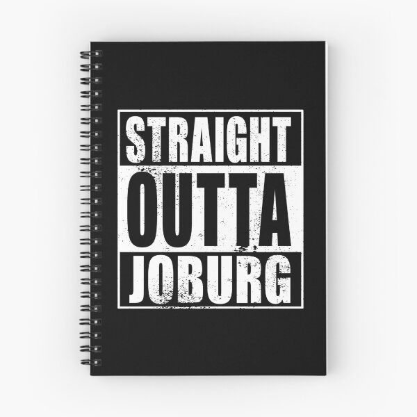 Item preview, Straight Outta Joburg (white) designed and sold by SolidEarthArt.