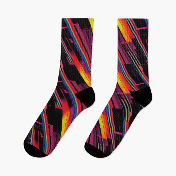 Item preview, Computer Screen Glitch - Glitching Monitor Pattern designed and sold by Fine Prints.