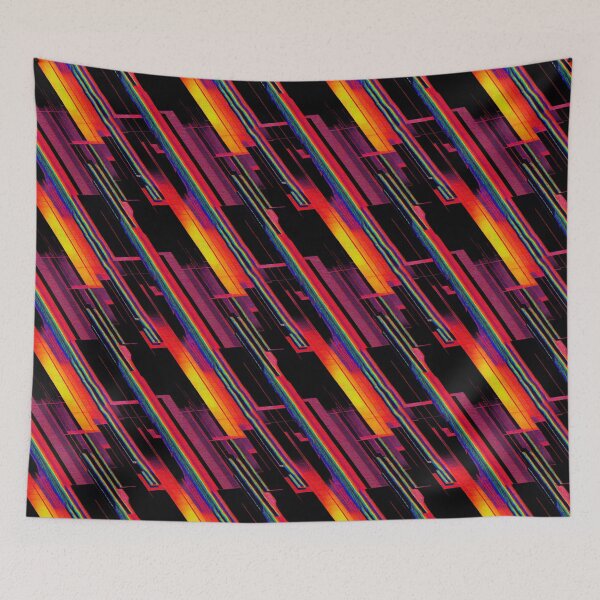 Item preview, Computer Screen Glitch - Glitching Monitor Pattern designed and sold by Fine Prints.