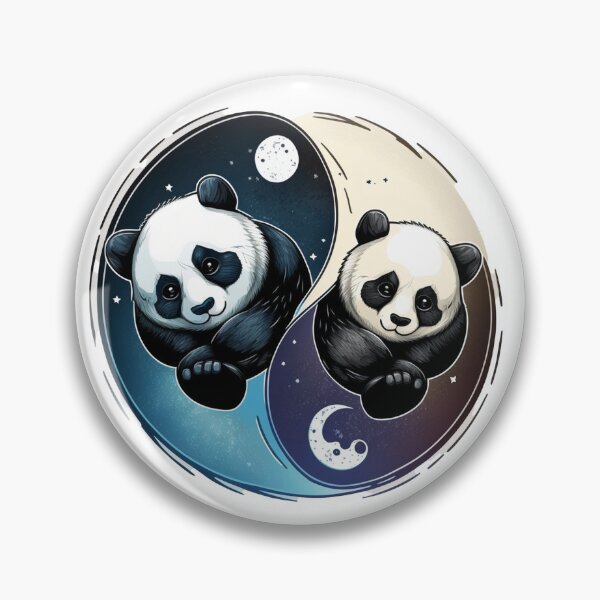 Item preview, Sleepy Pandas in the Yin Yang designed and sold by Kameeno.
